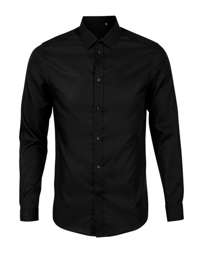 Men´s Shirt Blaise in Deep Black, Größe 5XL