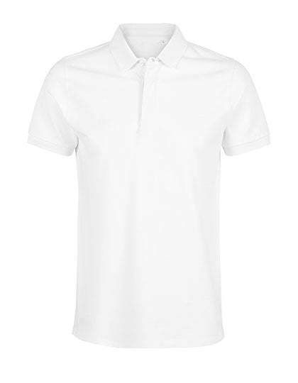Men´s Piqué Polo Shirt Owen in Optic White, Größe 4XL