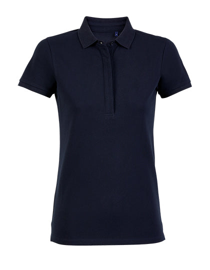 Women´s Piqué Polo Shirt Owen in Night, Größe 3XL