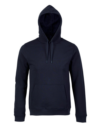 Men´s French Terry Hoodie Nicholas in Night, Größe 4XL