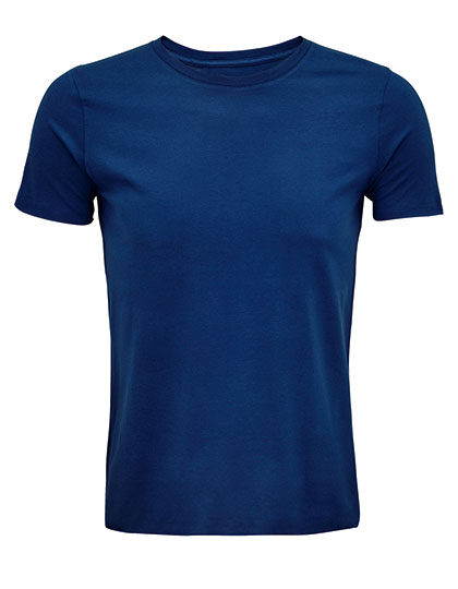 Men´s Soft T-Shirt Leonard in Deep Blue, Größe 4XL