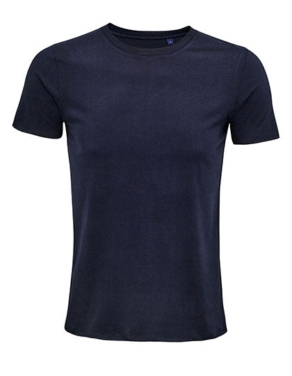Men´s Soft T-Shirt Leonard in Night, Größe 4XL