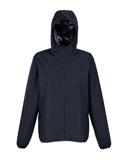 Unisex Waterproof Windbreaker Jacket Andrea in Night, Größe 3XL