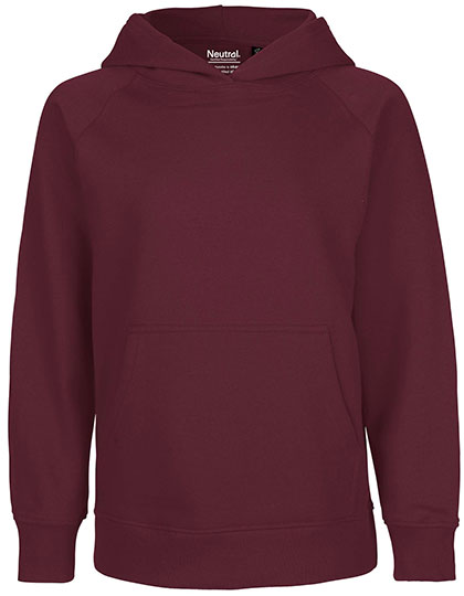Kids´ Hoodie in Bordeaux, Größe 152/158
