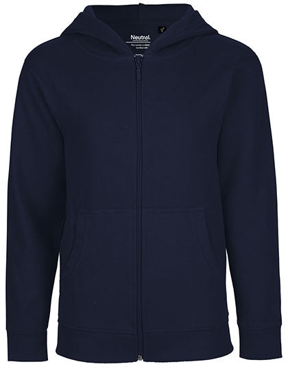 Kids´ Zip Hoodie in Navy, Größe 152/158