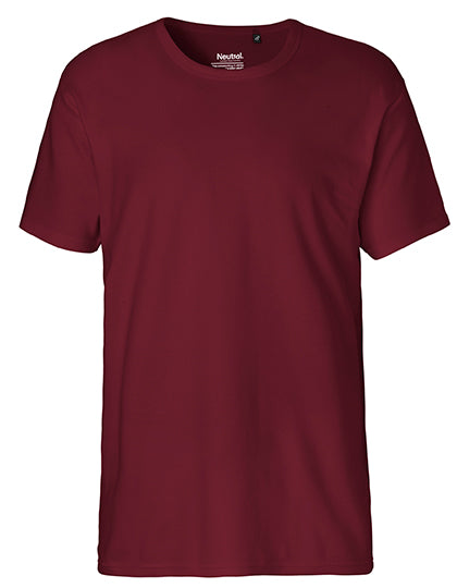 Men´s Interlock T-Shirt in Bordeaux, Größe 3XL