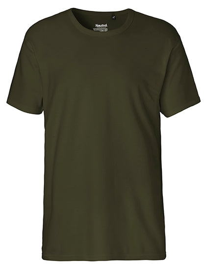Men´s Interlock T-Shirt in Military, Größe 3XL