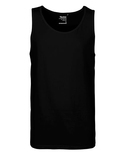 Men´s Tank Top in Black, Größe 3XL