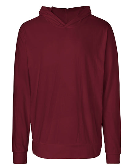Unisex Jersey Hoodie in Bordeaux, Größe 3XL