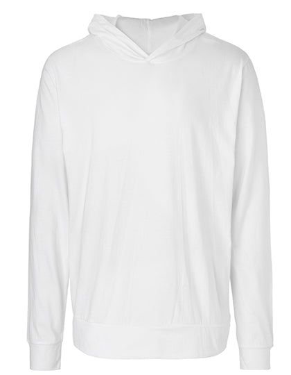 Unisex Jersey Hoodie in White, Größe 3XL