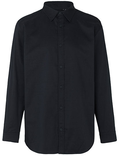 Men´s Twill Shirt in Black, Größe 3XL