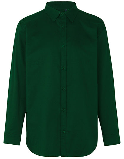 Men´s Twill Shirt in Bottle Green, Größe 3XL