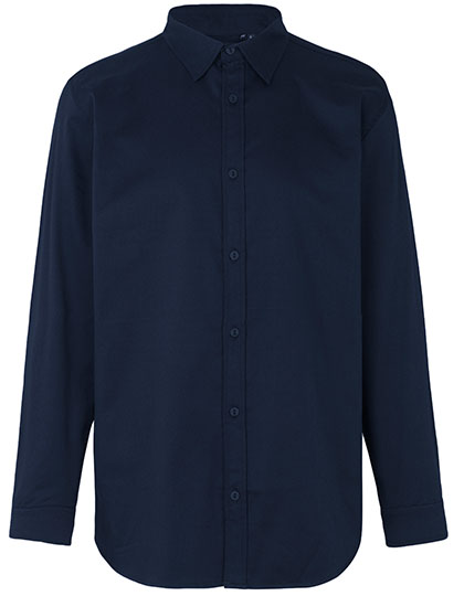Men´s Twill Shirt in Navy, Größe 3XL