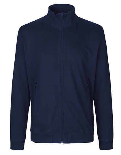 Unisex High Neck Jacket in Navy, Größe 3XL