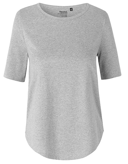 Ladies´ Half Sleeve T-Shirt in Sport Grey, Größe XXL