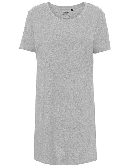 Ladies´ Long Length T-Shirt in Sport Grey, Größe XXL