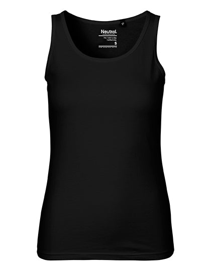 Ladies´ Tank Top in Black, Größe XXL