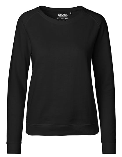 Ladies´ Sweatshirt in Black, Größe XXL
