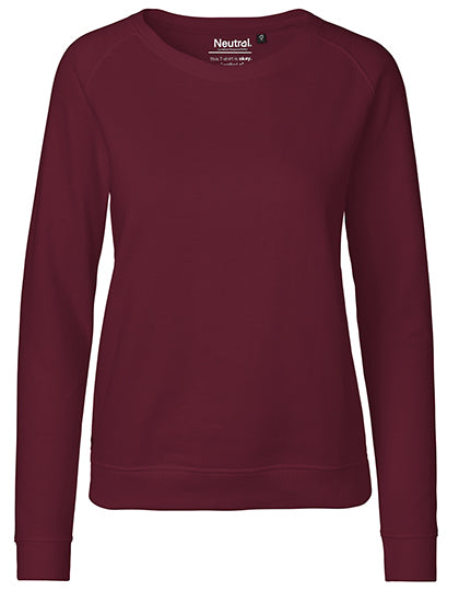 Ladies´ Sweatshirt in Bordeaux, Größe XXL
