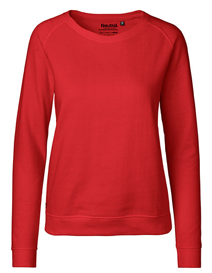 Ladies´ Sweatshirt in Red, Größe XXL