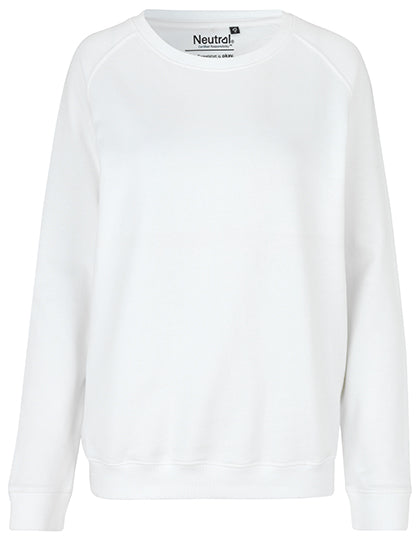 Ladies´ Sweatshirt in White, Größe XXL