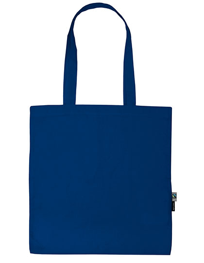 Shopping Bag With Long Handles in Royal, Größe 38 x 42 cm
