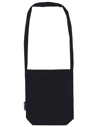 Twill Sling Bag in Black, Größe 33 x 38 cm