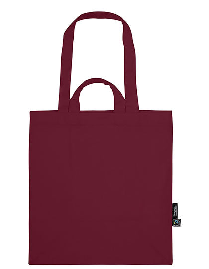 Twill Bag, Multiple Handles in Bordeaux, Größe 35 x 38 cm