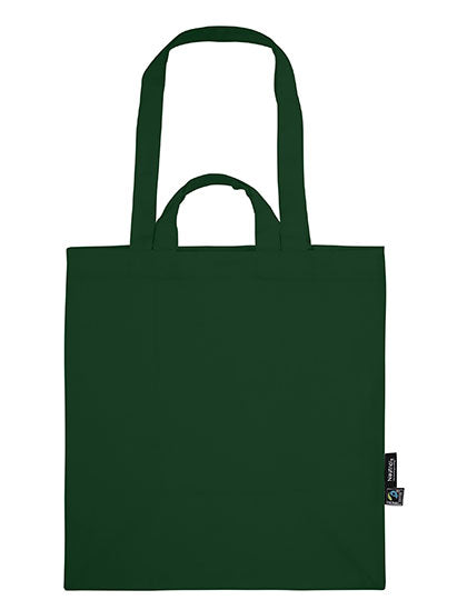 Twill Bag, Multiple Handles in Bottle Green, Größe 35 x 38 cm