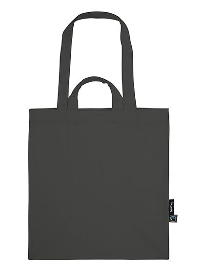 Twill Bag, Multiple Handles in Charcoal, Größe 35 x 38 cm