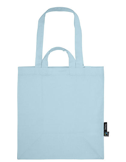 Twill Bag, Multiple Handles in Light Blue, Größe 35 x 38 cm