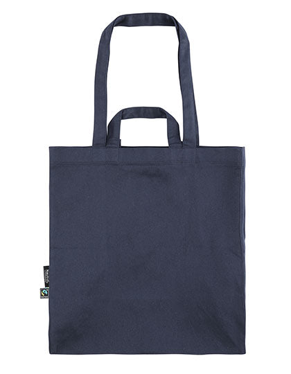 Twill Bag, Multiple Handles in Navy, Größe 35 x 38 cm
