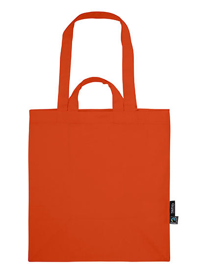 Twill Bag, Multiple Handles in Orange, Größe 35 x 38 cm
