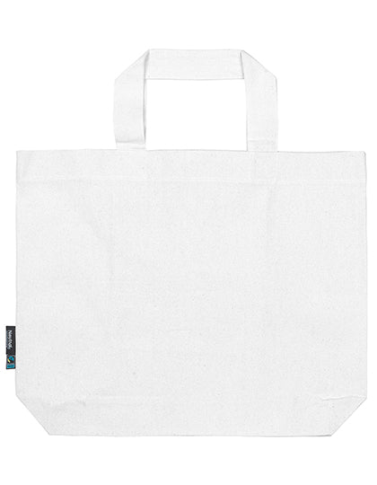 Panama Bag in White, Größe 48 x 44 cm