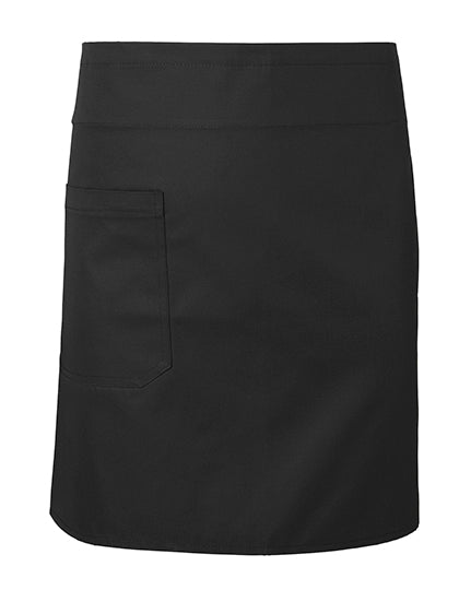 Cafe Apron in Black, Größe 110 x 50 cm