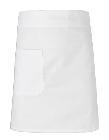 Cafe Apron in White, Größe 110 x 50 cm