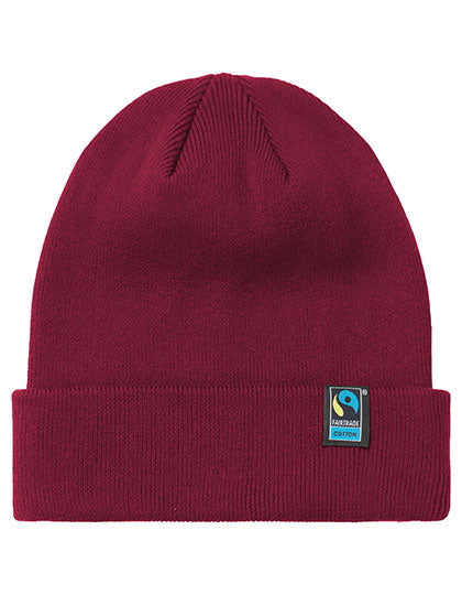 Classic Beanie in Bordeaux, Größe One Size