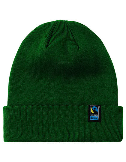 Classic Beanie in Bottle Green, Größe One Size
