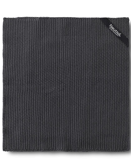 Pearl Knit Kitchen Cloth (2 Pieces) in Charcoal, Größe 30 x 30 cm