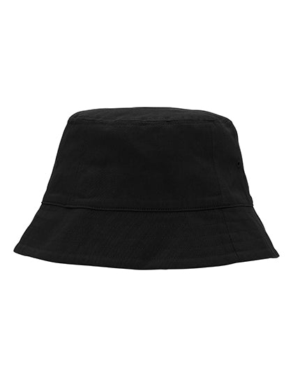 Bucket Hat in Black, Größe M/L