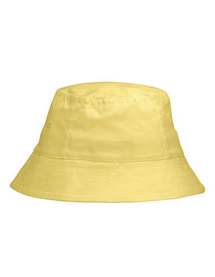 Bucket Hat in Dusty Yellow, Größe M/L