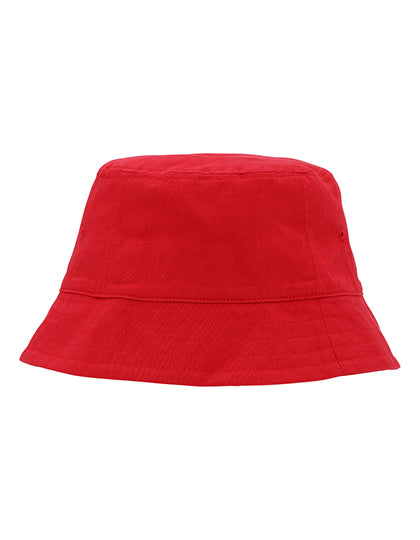 Bucket Hat in Red, Größe M/L