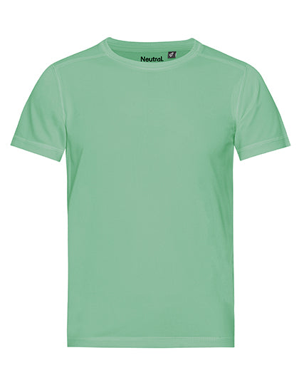 Recycled Kids Performance T-Shirt in Dusty Mint, Größe 152/158