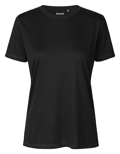 Ladies´ Performance T-Shirt in Black, Größe XXL