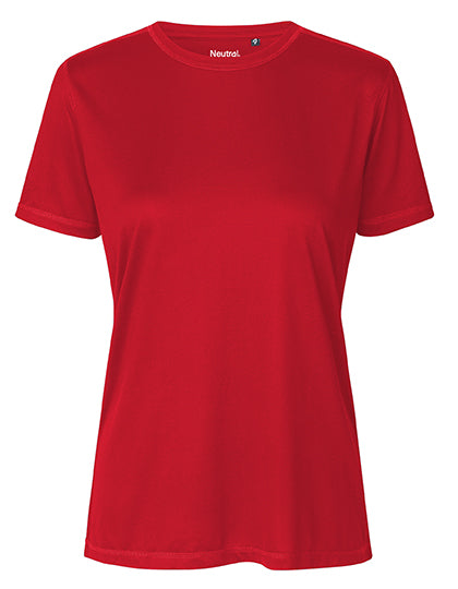 Ladies´ Performance T-Shirt in Red, Größe XXL