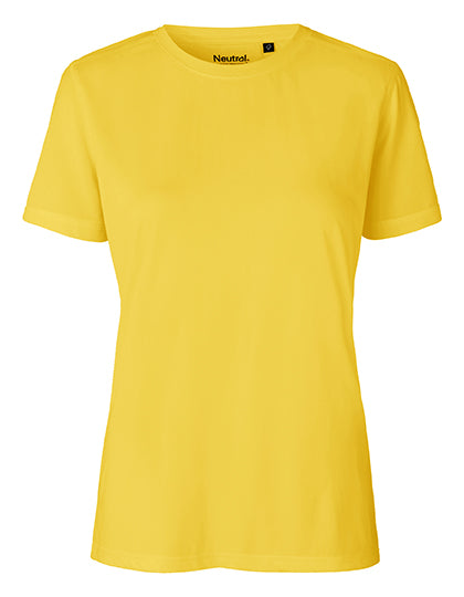 Ladies´ Performance T-Shirt in Yellow, Größe XXL