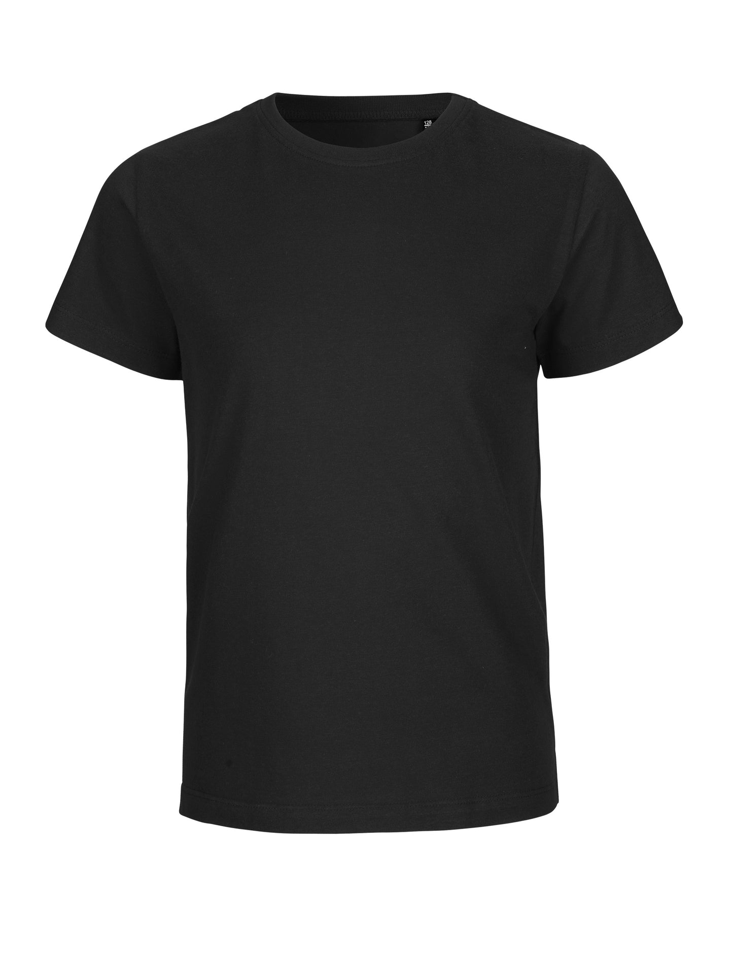 Tiger Cotton Kids T-Shirt in Black, Größe 152/158