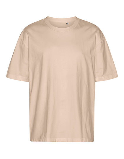 Oversized T-Shirt in Sand, Größe 3XL