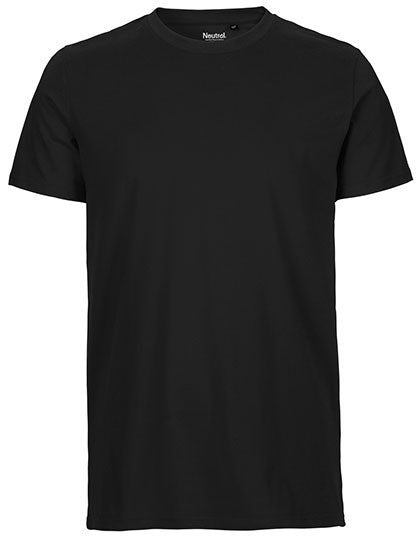 Unisex Tiger Cotton T-Shirt in Black, Größe 3XL