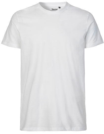 Unisex Tiger Cotton T-Shirt in White, Größe 3XL